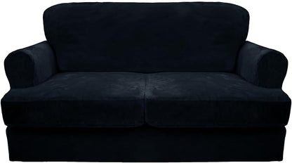CUCRAF Cushion Sofa Cover 3 Piece Slipcovers, Soft Thick Velvet Couch Cover by CUCRAF