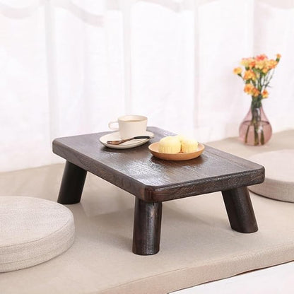 CHICKEN Couch End Table Little Traditional Tea Table Long Paulownia Wood Asia - Image 6