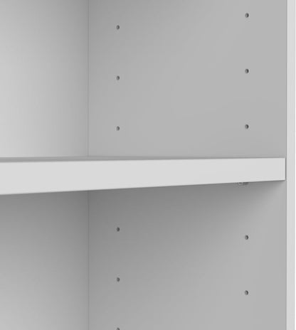 Bush Home Small 2 Shelf Bookcase, 2 Tier Bookshelf Storage Cabinet - Image 8
