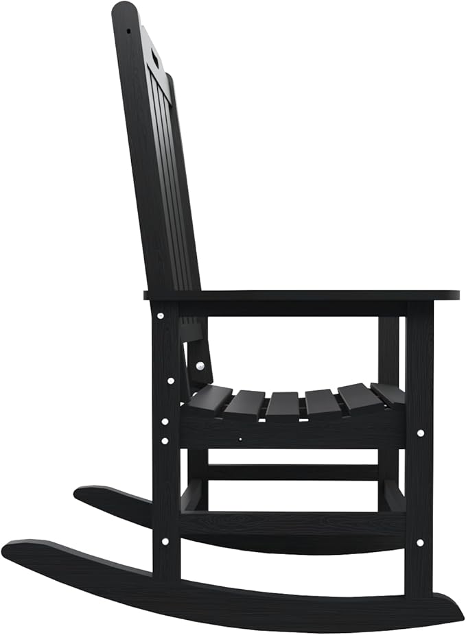 THOEOE Oversized Rocking Chair Set of 4, Outdoor Rocking Chair - Image 9