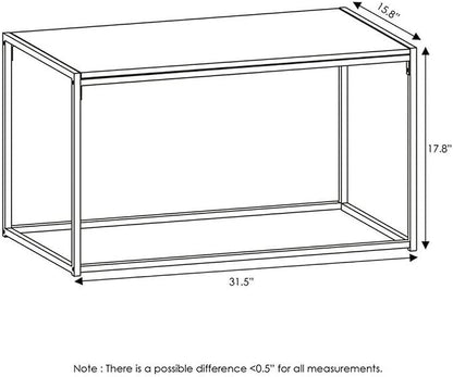 Furinno Camus Modern Living Room Coffee Table - Image 6