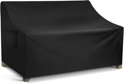 WLEAFJ Patio Sofa Cover Waterproof, Outdoor Loveseat Cover, Heavy Duty Outdoor by WLEAFJ