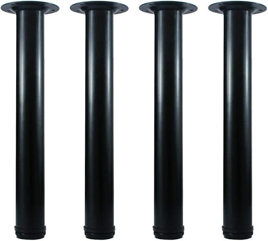 QLLY 16 Inch Adjustable Metal Coffee Table Legs, Heavy Duty Round Furniture Legs by QLLY