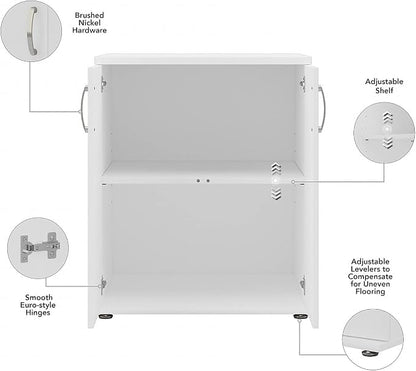 Bush Business Furniture Universal Floor Storage Cabinet - Image 4