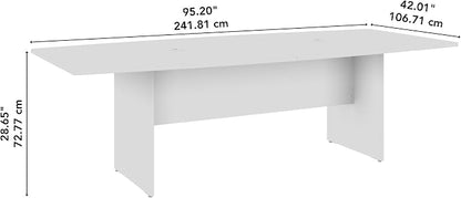 Bush Business Furniture 96-inch Office Conference Table - Image 3