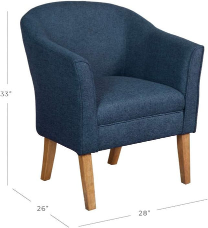 HomePop Barrel Shaped Accent Chair - Image 3