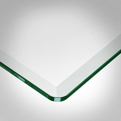 Dulles Glass 40 inch Square Glass Table Top - Image 6