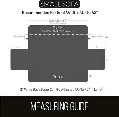 Sofa Shield® Couch Slip Covers for Dogs, Reversible Furniture Protector - Image 6