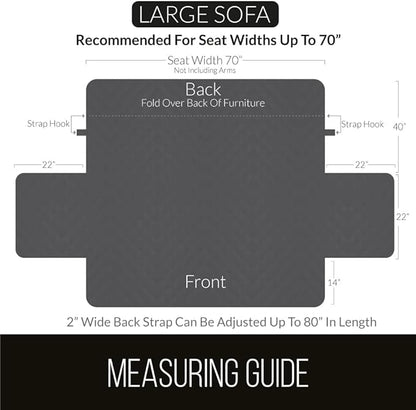Sofa Shield® Couch Slip Covers for Dogs, Reversible Furniture Protector - Image 6