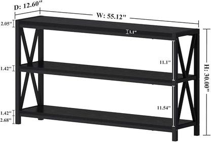 FATORRI Console Table for Entryway, Long Sofa Table - Image 2
