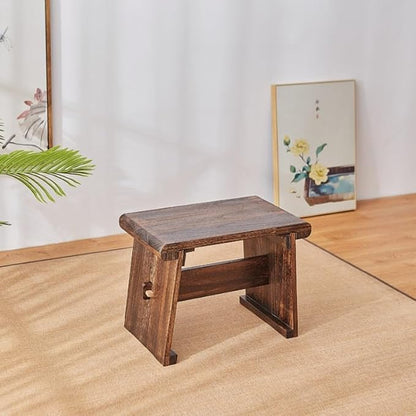 Asian Style Wooden Coffee Table, Vintage Guqin Table, Old Wood Side Table - Image 5