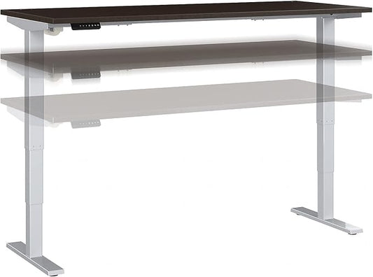 Bush Business Furniture 72-inch Electric Height Adjustable Standing Desk by BushBusinessFurniture