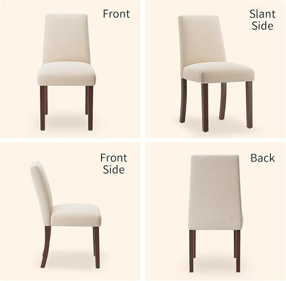 Dining Chairs Set of 2, Modern Dining Room Chairs - Image 8