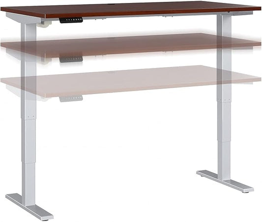 Bush Business Furniture 60-inch Electric Height Adjustable Standing Desk by BushBusinessFurniture
