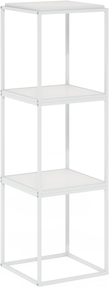 Furinno Moretti Side Table, 1-Tier Stackable Metal Frame End Table, Night Stand - Image 8