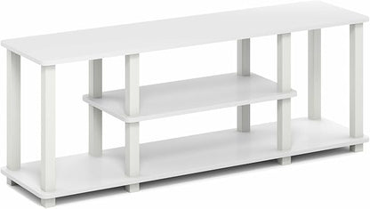 Furinno Turn-S-Tube TV Stand, 3-Tier No Tools 3D Entertainment Center - Image 5