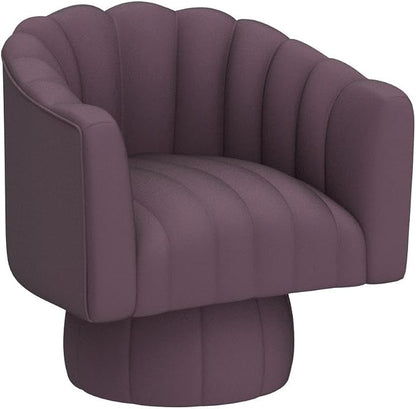 Dewhut Swivel Accent Chair, 360° Swivel Barrel Chair - Image 5
