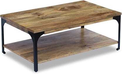 Solid Mango Wood Coffee Table by LoibinfenFurniture