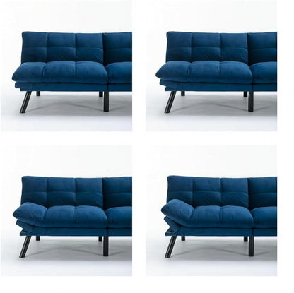 GDFStudio Hayezc Loveseat Sofa, Convertible Sofa Bed, 2-in-1 Folding Modern - Image 7