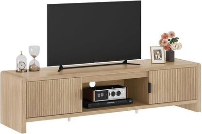 FATORRI TV Stand for TVs up to 75/65/55 Inch, Wood Entertainment Center - Image 2