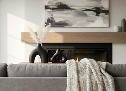 Carrot's Den Donut Vase, Olive Plant, Living Room, Modern Home - Image 2