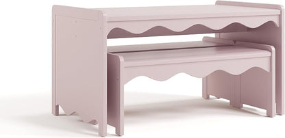 Storkcraft Casablanca Montessori Indoor Kids Table & Bench Set – Premium Kids - Image 9