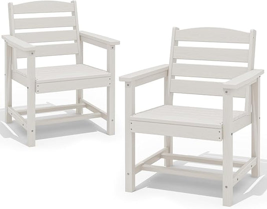 SERWALL Patio Dining Chair Set of 2 by SERWALL