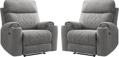 HAOMARKETS Power Recliner Chair Set of 2 - Image 8
