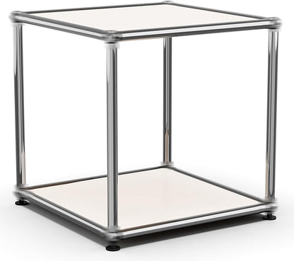 Nightstand Modern Storage Cabinet White A Versatile Free-Standing Organizer by ARVORAHome