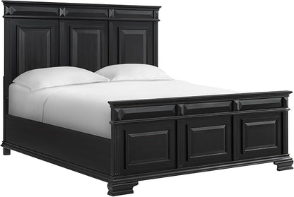 Picket House Furnishings Sumner King Panel 5PC Bedroom Set in Black - Image 4