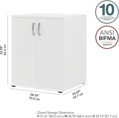 Bush Business Furniture Universal Floor Storage Cabinet - Image 3