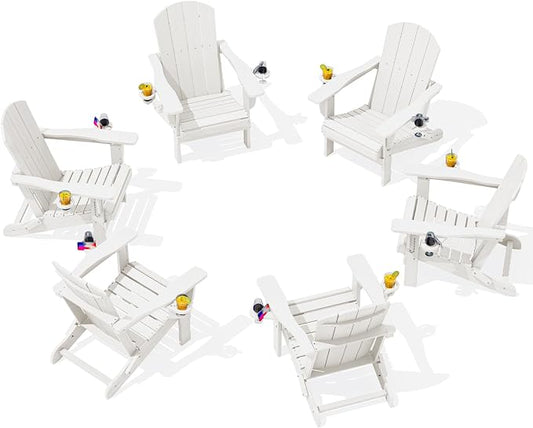 SERWALL Adirondack Chair with Cup Holders by SERWALL