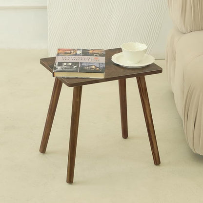 AWASEN Side Table, Small Wood End Table Living Room, Mini Bed Side Table Modern by AWASEN