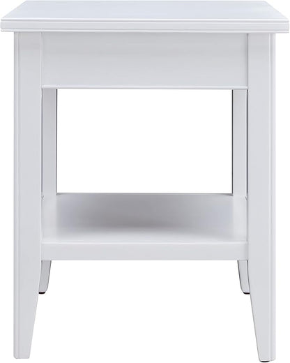 Leick Home Laurent 20 in. Solid Wood End Table - Image 11