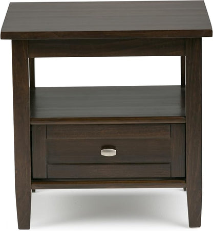 SIMPLIHOME Warm Shaker End Table - Image 5
