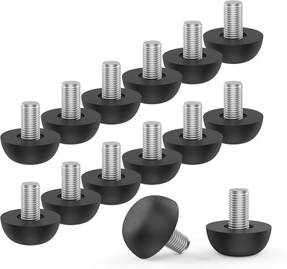 M8 Adjustable Furniture Leg, 304 Stainless Steel Furniture Feet, 8mm x 1.25 by Unknown