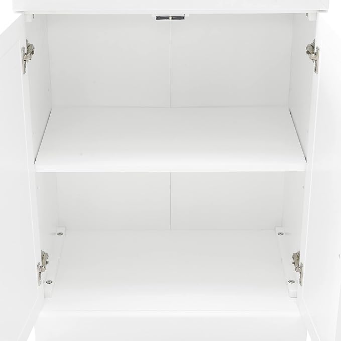 Crosley Furniture Stanton Glass Door Pantry Storage Cabinet - Image 10