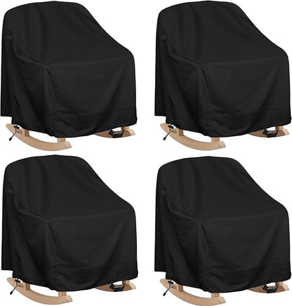 Patio Chair Covers Waterproof Patio Furniture Covers, 27.5"W x 32.5"D x 43"H by HI%C2%B7%C2%B7%C2%B7YOURCOVER