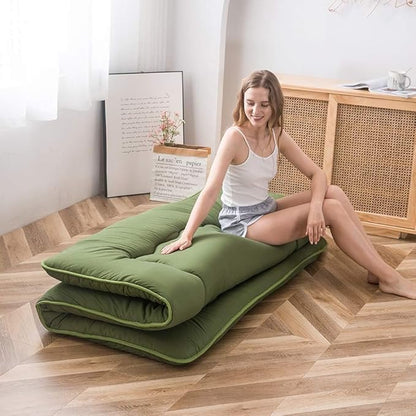 MAXYOYO Japanese Floor Mattress Futon Mattress, Thicken Sleeping Pad Foldable - Image 7