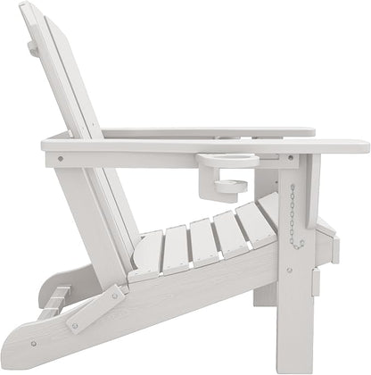 SERWALL Adirondack Chair with Cup Holders - Image 11