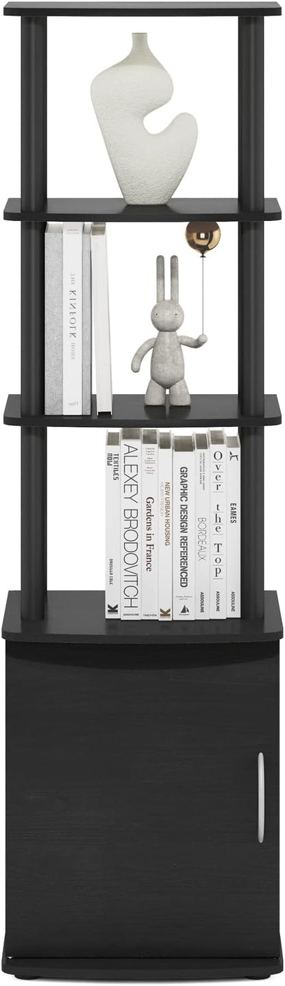 Furinno Turn-N-Tube Tall TV Entertainment Side Table Display Rack - Image 3