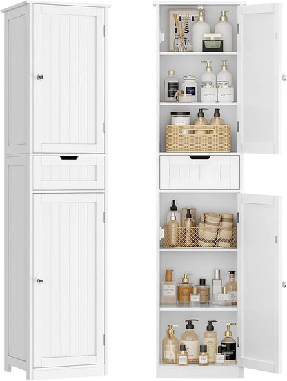 TEENFON 67" H Tall Bathroom Cabinet by TEENFON