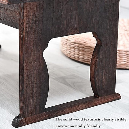 Vintage Japanese Wooden Foldable Low Table - Image 6