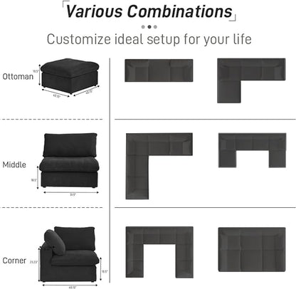 Cloud Couch Modular Sectional Sofa - Image 5