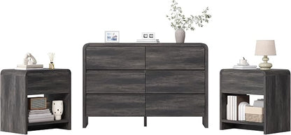 AMERLIFE Modern 3-Piece Bedroom Furniture Set - Image 9