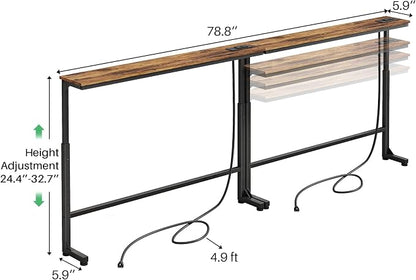 Kitstorack 2-Pack Narrow Console Table - Image 3