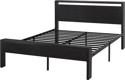SHA CERLIN 14 Inch Full Size Metal Platform Bed Frame - Image 8