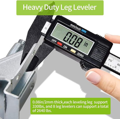 DkOvn Leg Leveler, 16 Pack Heavy Duty Leveling Feet, Adjustable Furniture - Image 4
