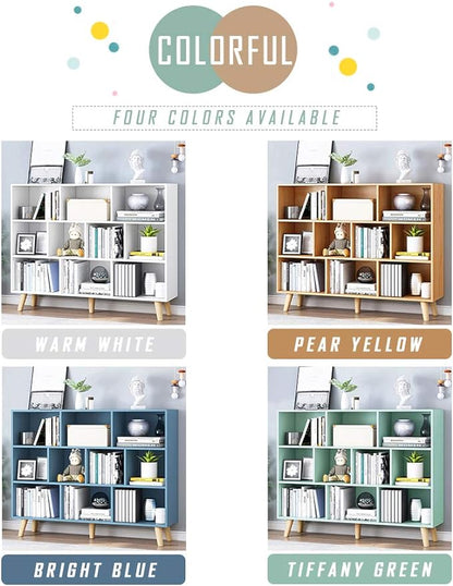 IOTXY Wooden Open Shelf Bookcase - Image 6
