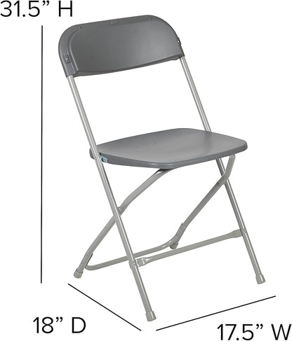 Flash Furniture Hercules Series Plastic Folding Chair - Image 5